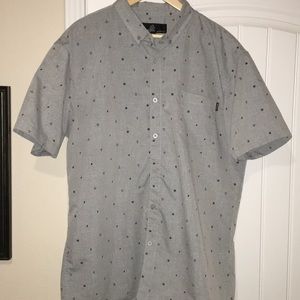 NWOT short sleeve shirt WITH ANCHORS